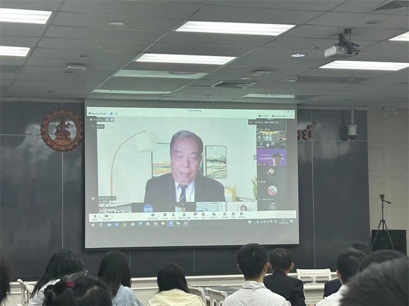 傅增有教授講座。