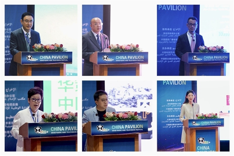 中國視聽機(jī)構(gòu)代表推介優(yōu)秀作品。主辦方供圖