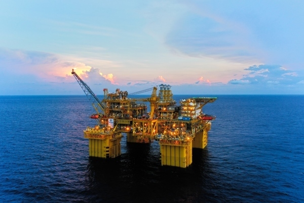 “深海一號(hào)”能源站。受訪者供圖