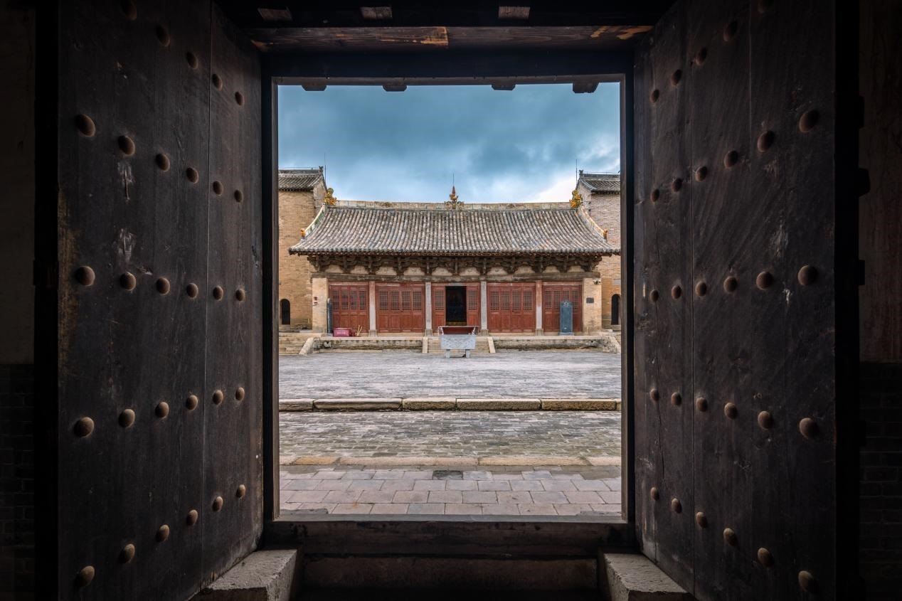 高平市崇明寺一角。蘇唐詩攝