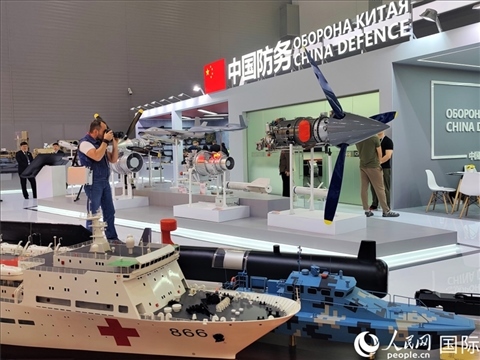 俄羅斯“軍隊(duì)-2024”國(guó)際軍事技術(shù)論壇現(xiàn)場(chǎng)。人民網(wǎng)記者 于宏建攝