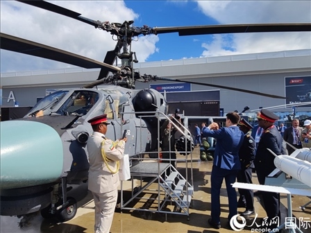 俄羅斯“軍隊(duì)-2024”國(guó)際軍事技術(shù)論壇現(xiàn)場(chǎng)。人民網(wǎng)記者 于宏建攝