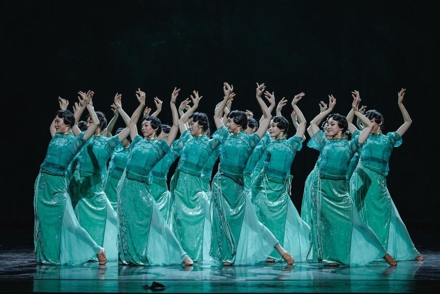 舞劇《熱血當(dāng)歌》演出現(xiàn)場。主辦方供圖