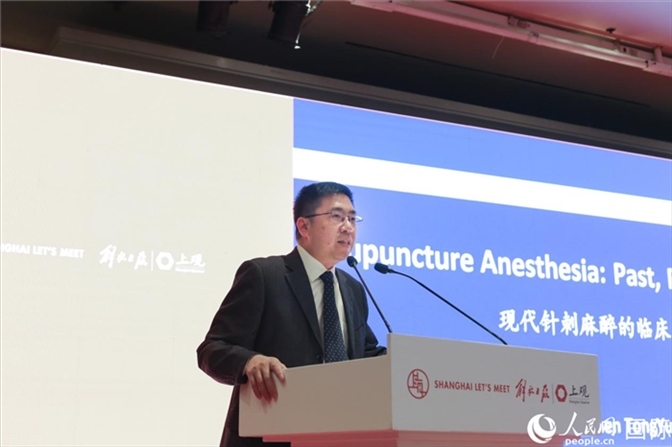 陳彤宇在演講。人民網(wǎng)記者 黃培昭攝