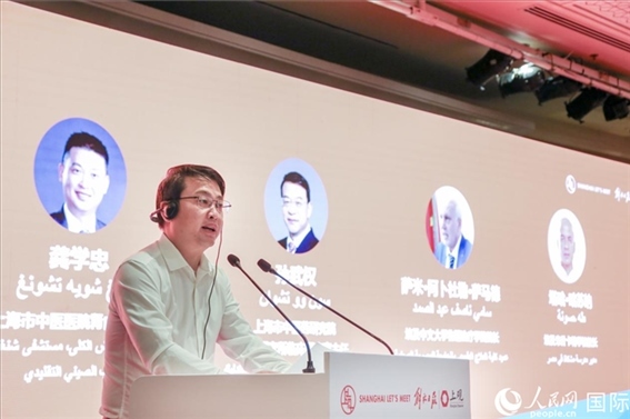 龔學(xué)忠在發(fā)言中。人民網(wǎng)記者 黃培昭攝