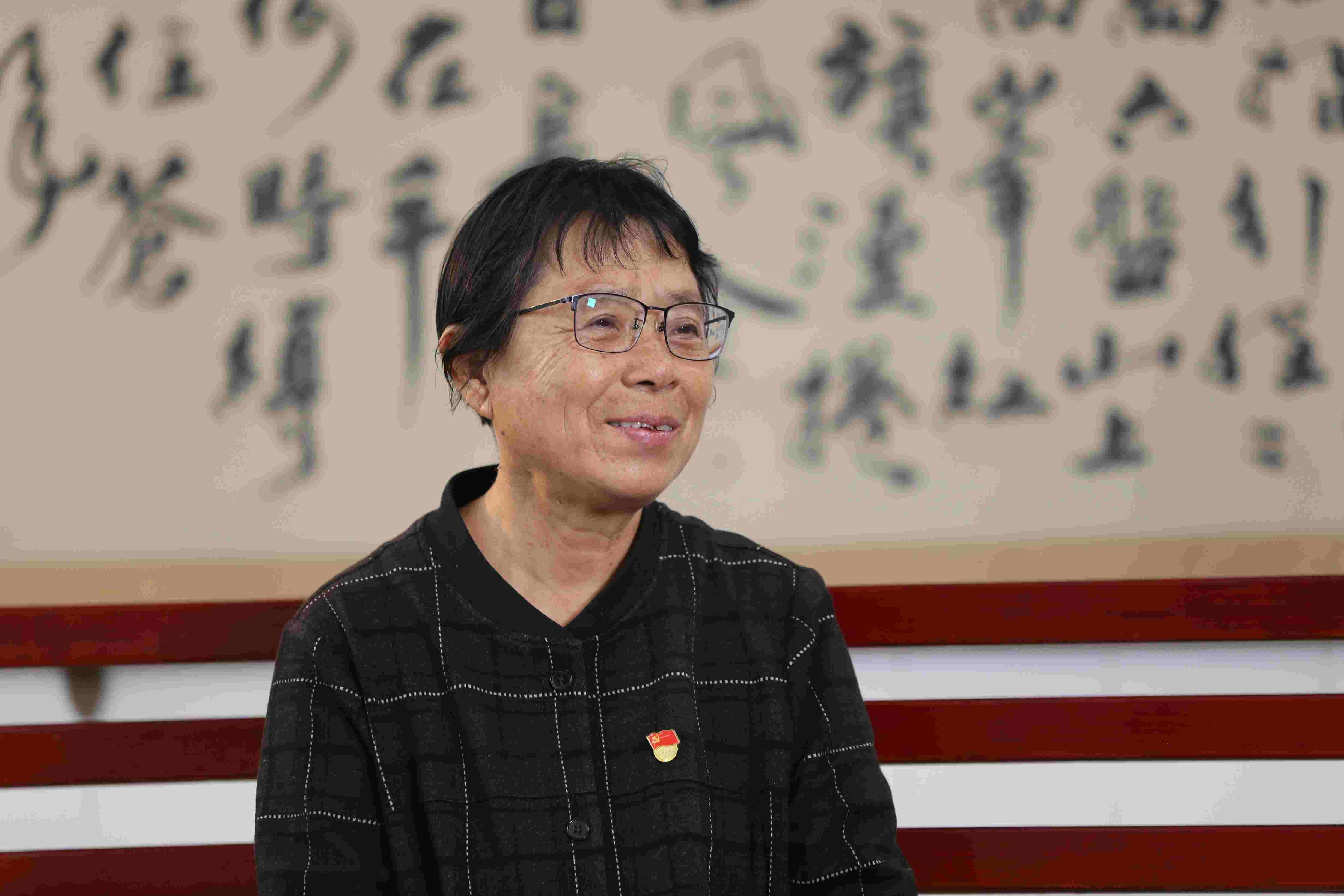 張桂梅。人民網(wǎng)記者 李發(fā)興攝