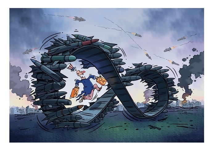 漫畫作者：馬宏亮（人民網(wǎng)版權(quán)圖片，未經(jīng)授權(quán)請(qǐng)勿轉(zhuǎn)載。）