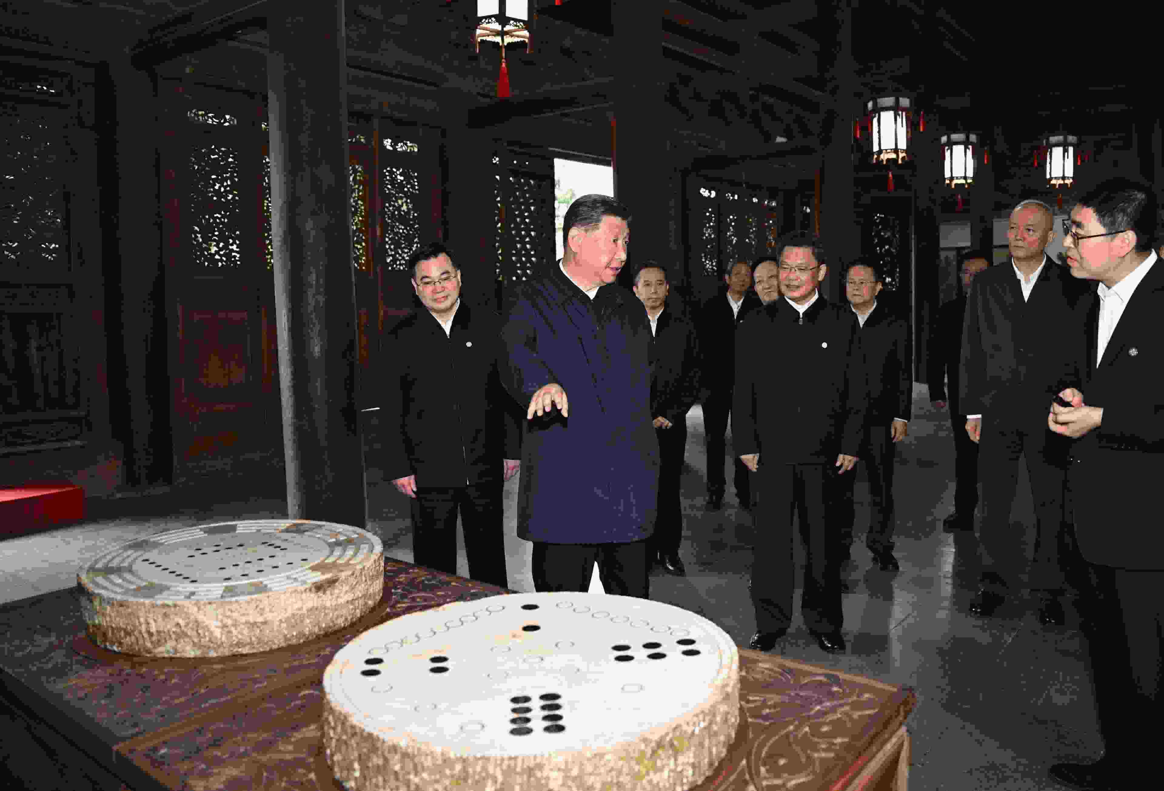 2024年9月10日，習近平總書記在甘肅天水考察了全國重點文物保護單位伏羲廟。