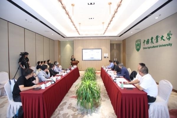 路演會現(xiàn)場。中國農(nóng)業(yè)大學供圖