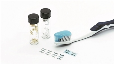  一種基于酞菁銅的晶體管研發(fā)成功。圖片來(lái)源：美國(guó)趣味工程網(wǎng)站