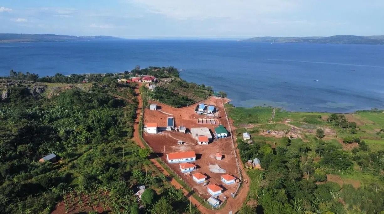 烏干達(dá)布伊奎供水項(xiàng)目建設(shè)完成。中鐵十局非洲公司供圖