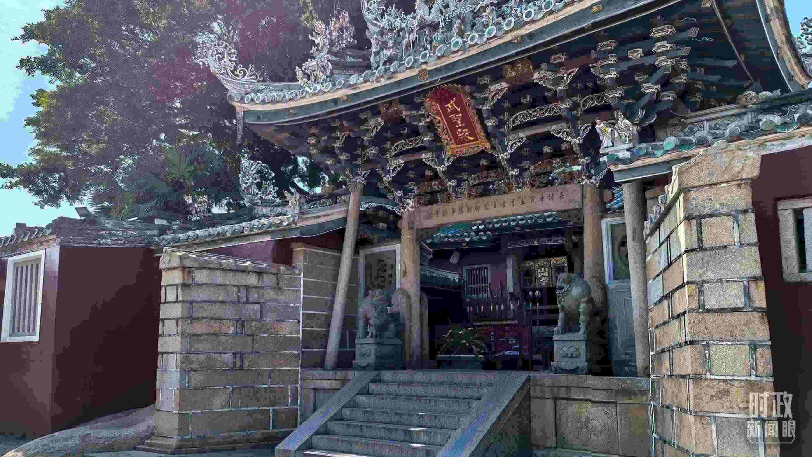 △關(guān)帝文化產(chǎn)業(yè)園。（總臺央視記者陸泓宇拍攝）