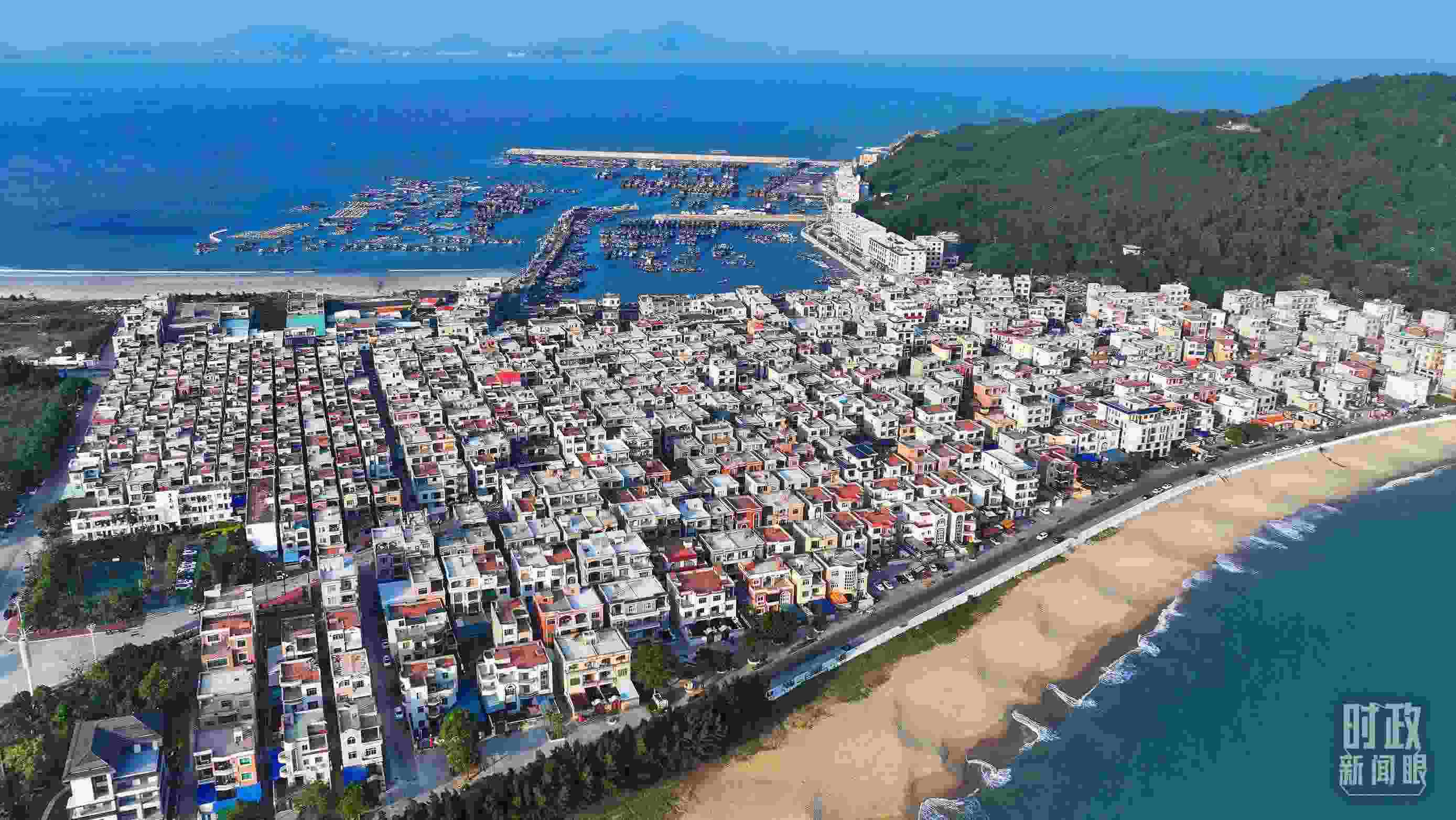 △澳角村。（總臺記者李鵬沖拍攝）