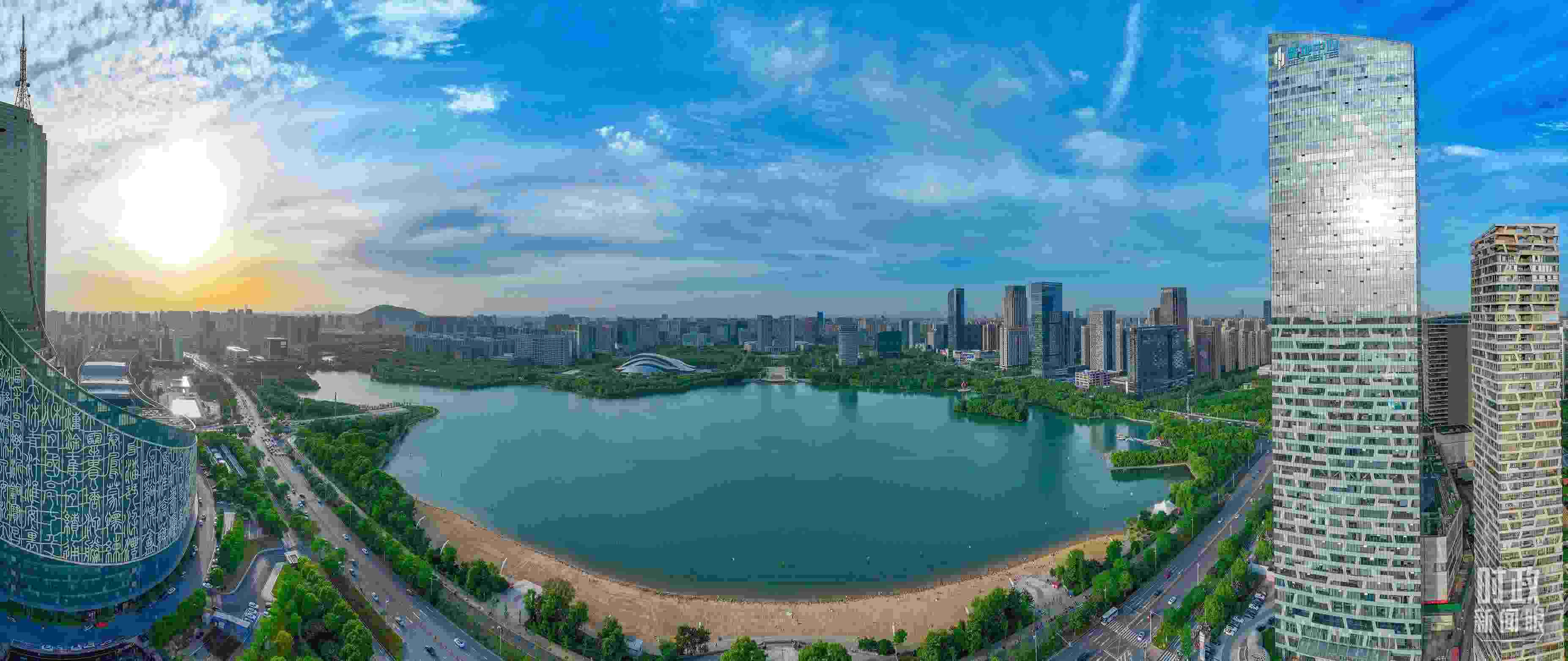 △安徽省合肥市。（合肥市蜀山區(qū)融媒體中心葛慶釗供圖）