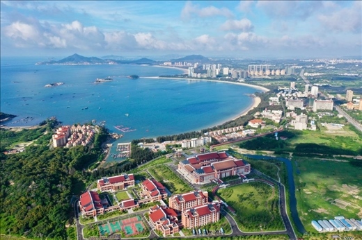 東山縣（無人機拍攝）。