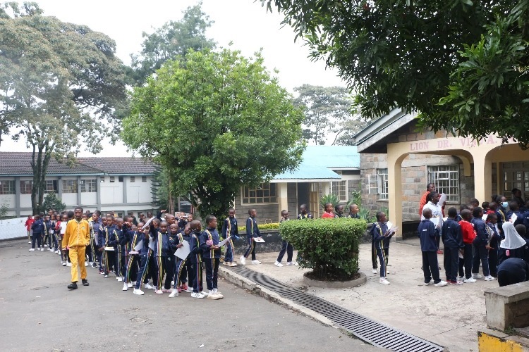 考場(chǎng)現(xiàn)場(chǎng)。埃格頓大學(xué)孔子學(xué)院供圖