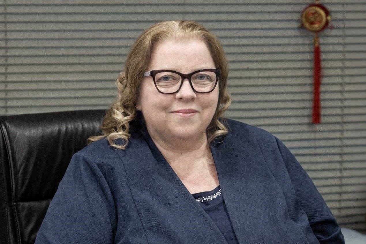 北京俄羅斯文化中心主任吳丹娜（塔季揚娜·烏爾茹姆采娃）。受訪者供圖