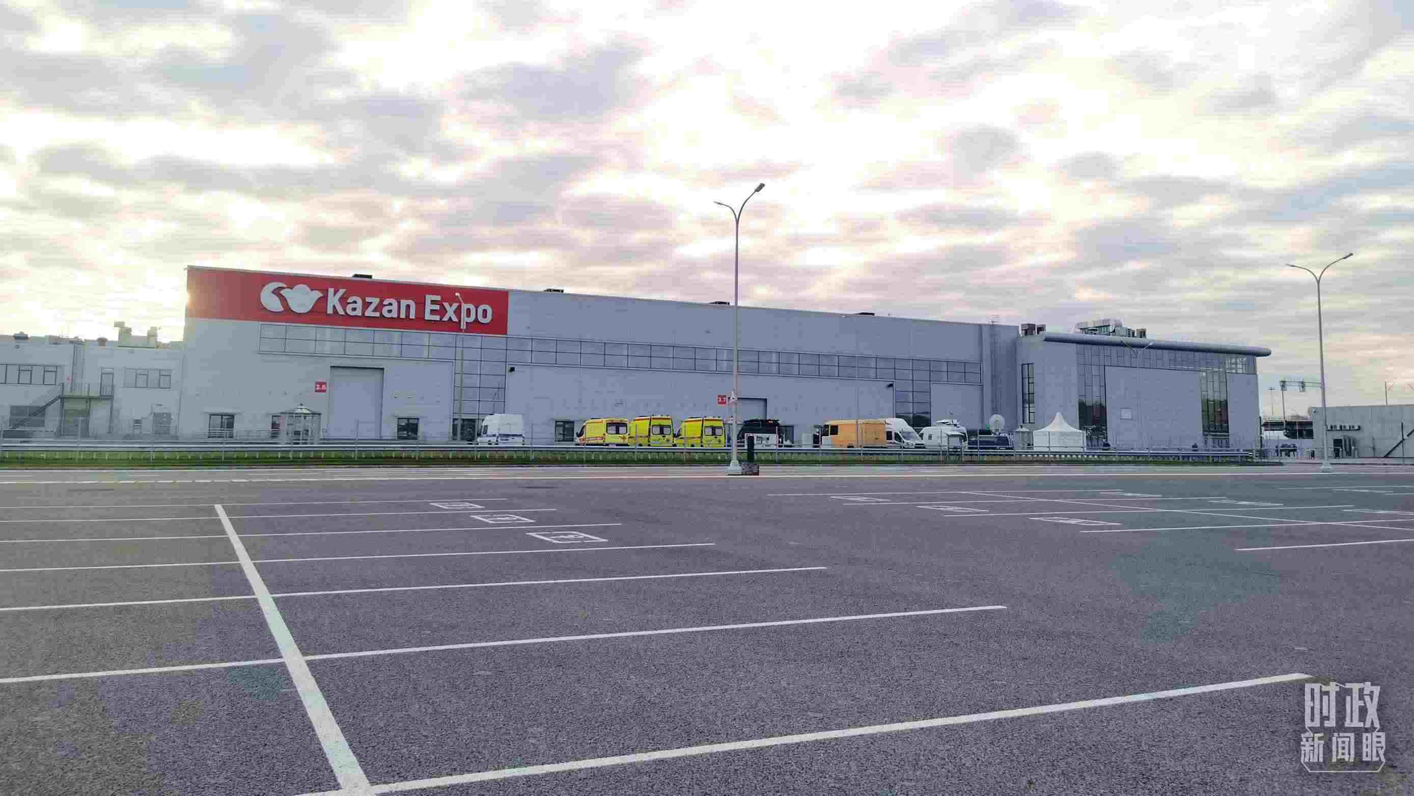 △ 喀山會展中心。（總臺央視記者曹亞星拍攝）