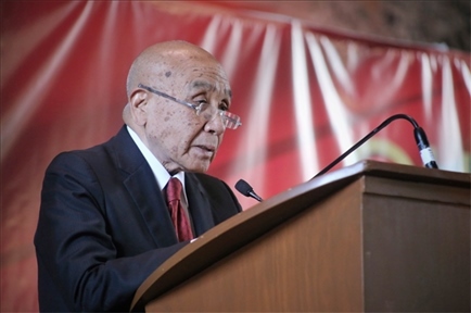 李子文致辭。主辦方供圖