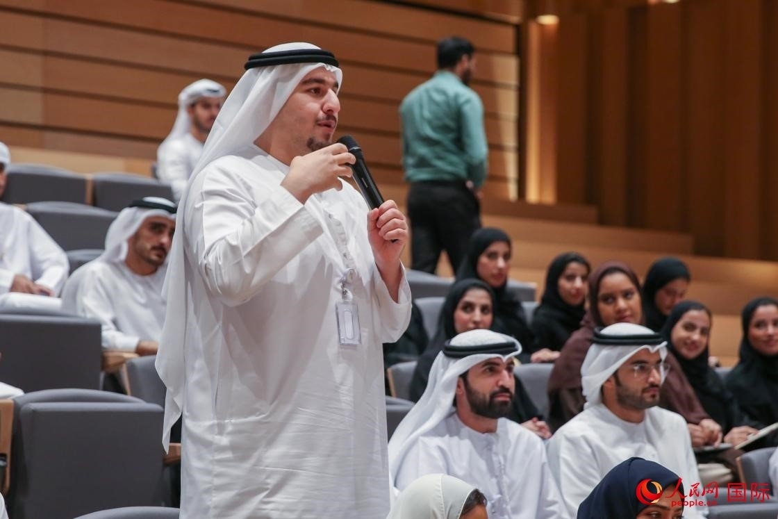 觀眾提問。人民網(wǎng) 塔里克·易卜拉欣攝