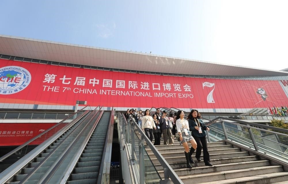 第七屆進(jìn)博會按年計(jì)意向成交額超八百億美元。