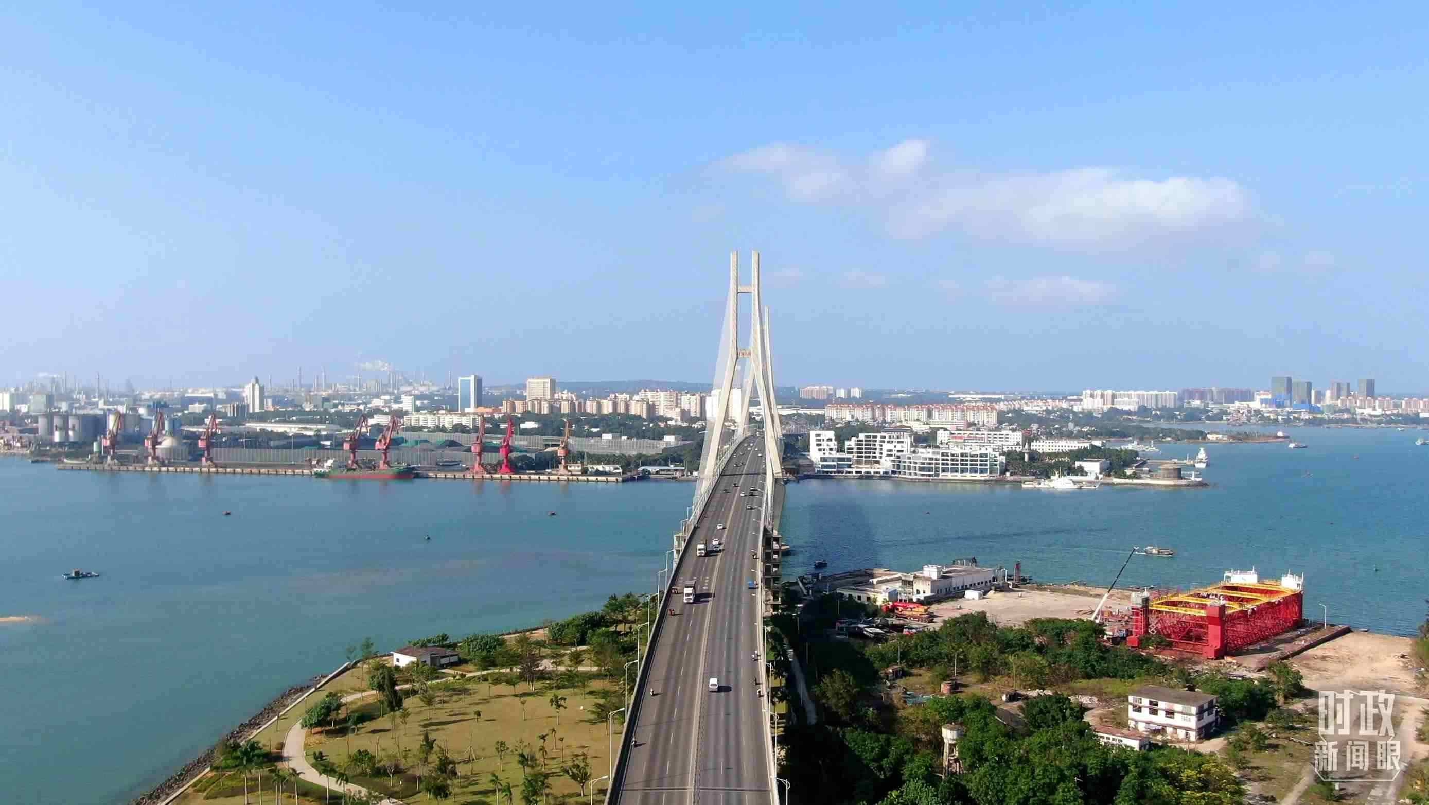 海南洋浦經(jīng)濟(jì)開發(fā)區(qū)。（總臺(tái)記者葉飛提供）