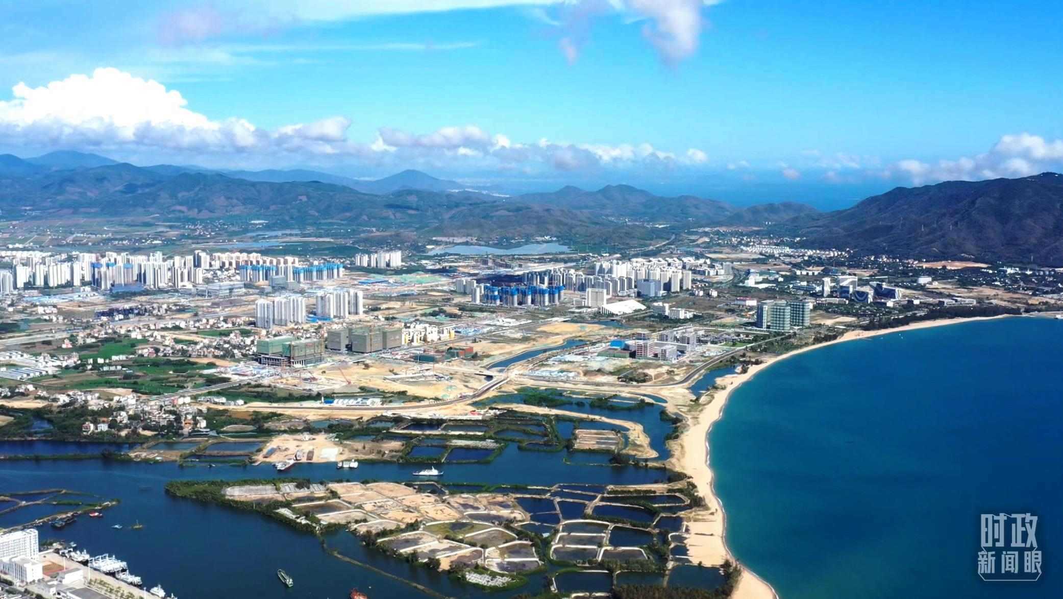 海南崖州灣科技城。（總臺(tái)記者張偉克拍攝）