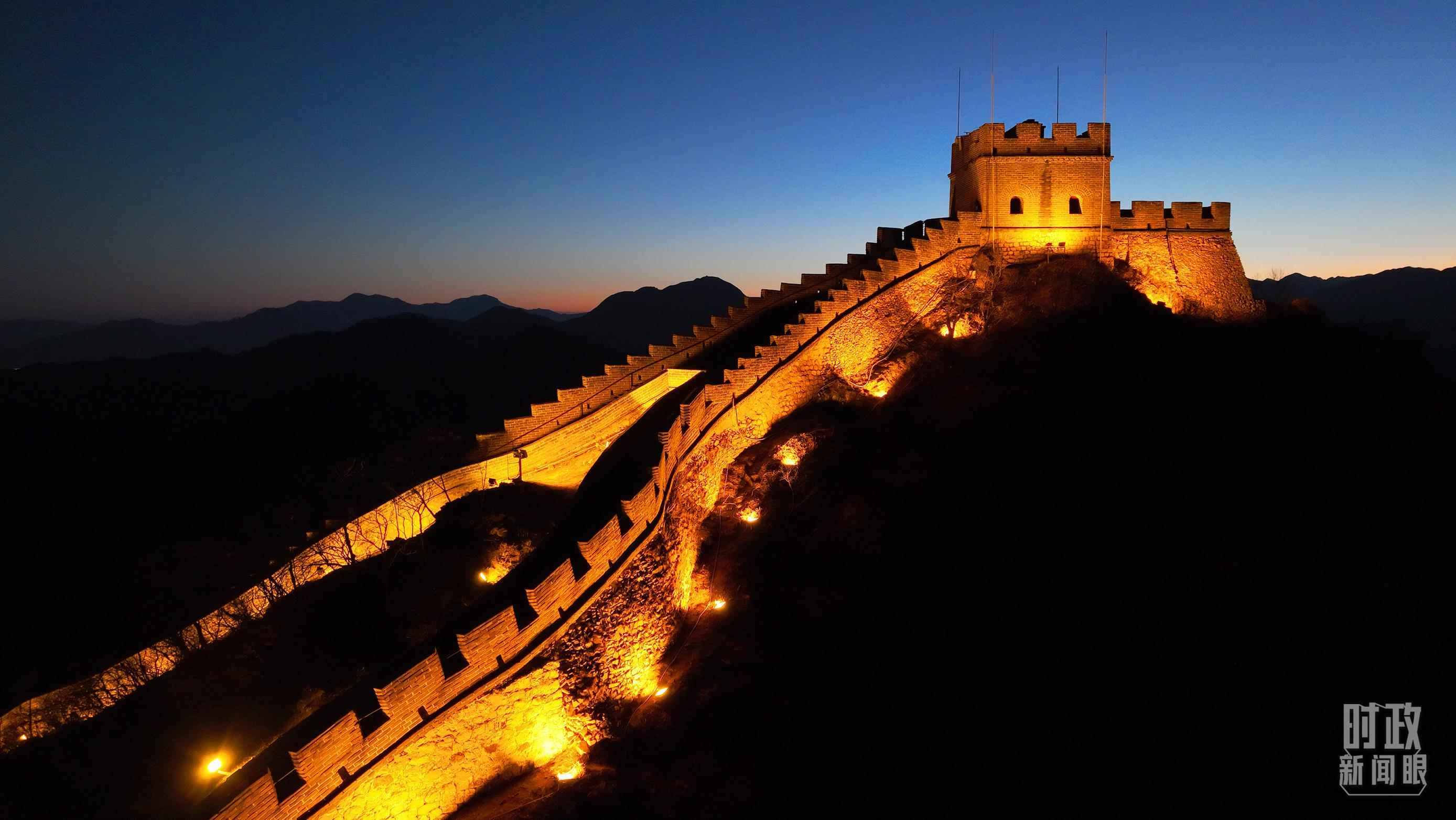 △北京居庸關(guān)長城。（總臺央視記者范凱拍攝）