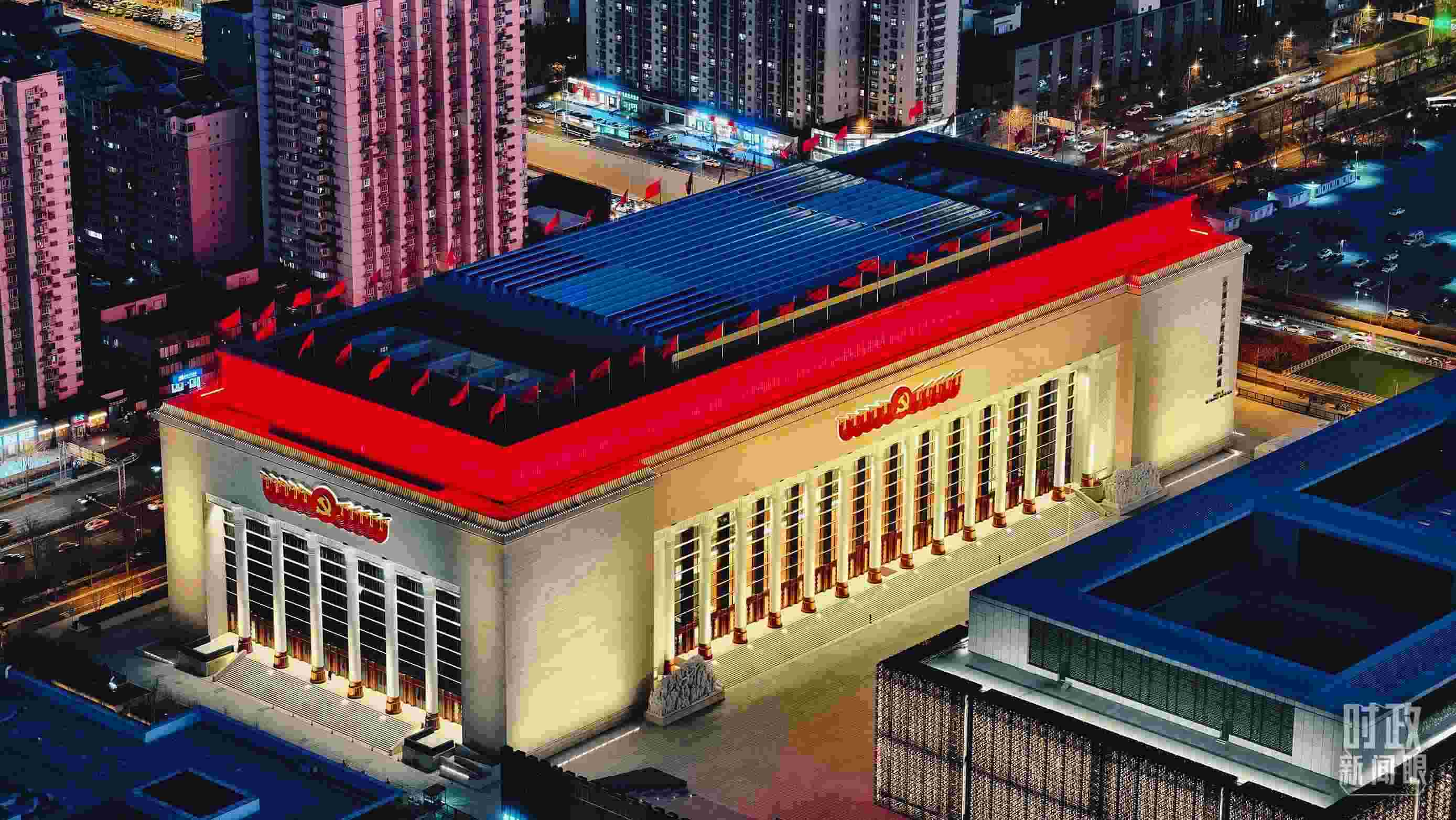 △中國共產(chǎn)黨歷史展覽館。（總臺央視記者張宇拍攝）