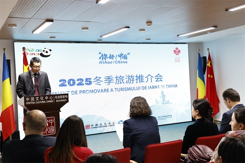 推介會現(xiàn)場。布加勒斯特中國文化中心供圖