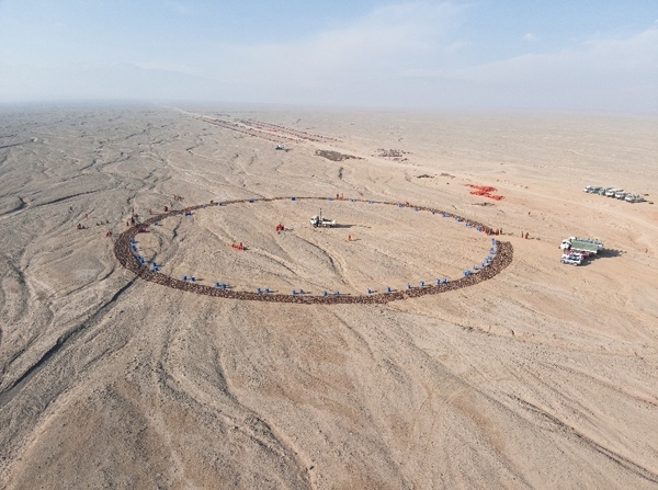 無(wú)線節(jié)點(diǎn)儀器檢測(cè)現(xiàn)場(chǎng)。受訪者供圖