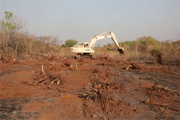 施工現(xiàn)場。張曉昆攝