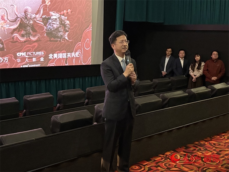 中國駐舊金山總領事張建敏現場致辭 鄧圩攝