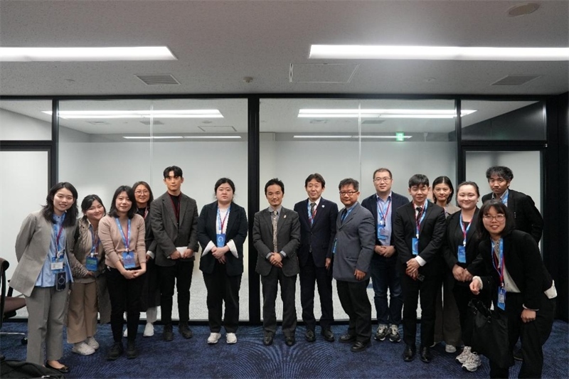 訪問日本經(jīng)濟產(chǎn)業(yè)省。中日韓合作秘書處供圖