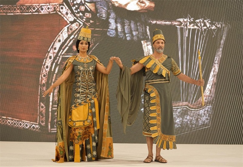 伊拉克時(shí)尚館舉辦的時(shí)裝展。伊拉克時(shí)尚館供圖