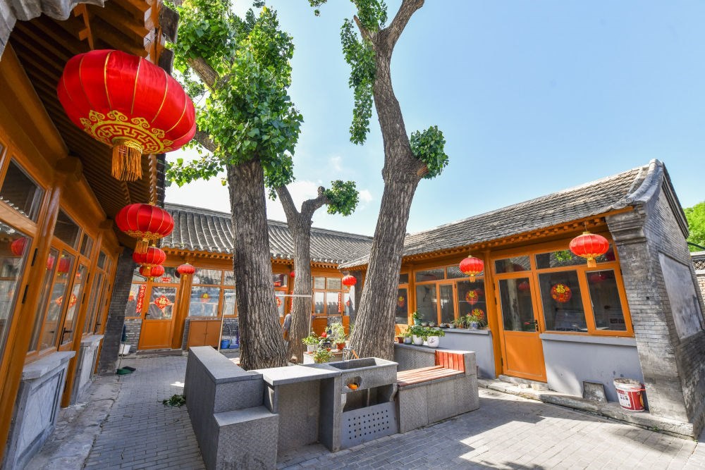 草廠胡同景觀。（受訪者供圖）