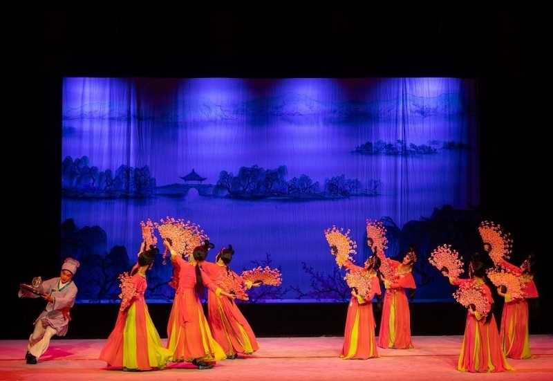 演出現(xiàn)場。中國駐匈牙利大使館供圖