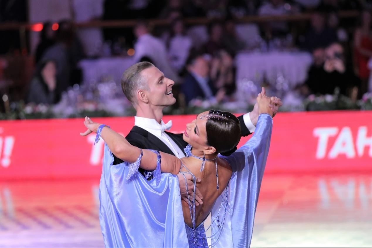 第七屆“克里姆林宮杯”國(guó)標(biāo)舞錦標(biāo)賽現(xiàn)場(chǎng)。于子恒攝