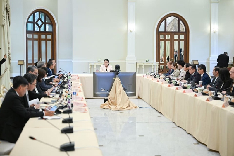 會(huì)議現(xiàn)場(chǎng)。泰國總理府供圖