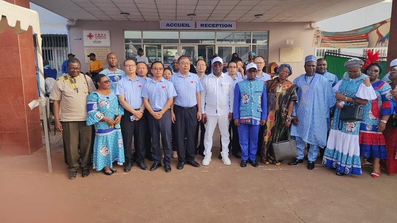 活動(dòng)現(xiàn)場。醫(yī)療隊(duì)供圖