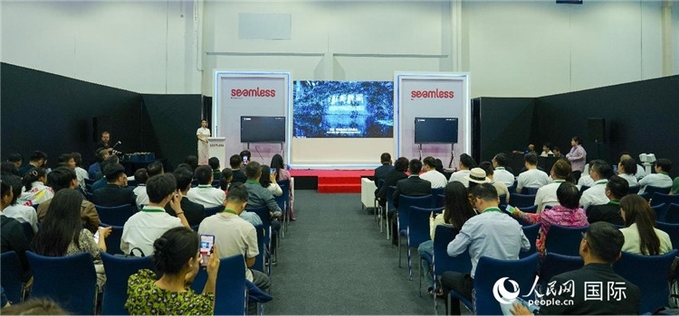 活動(dòng)現(xiàn)場(chǎng)一景。人民網(wǎng) 塔里克·易卜拉欣攝